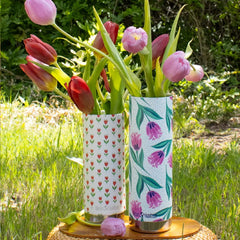 16oz TKWide with Cafe - Red Tulips